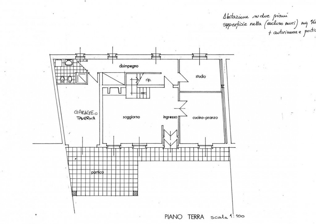 progetto piano terra