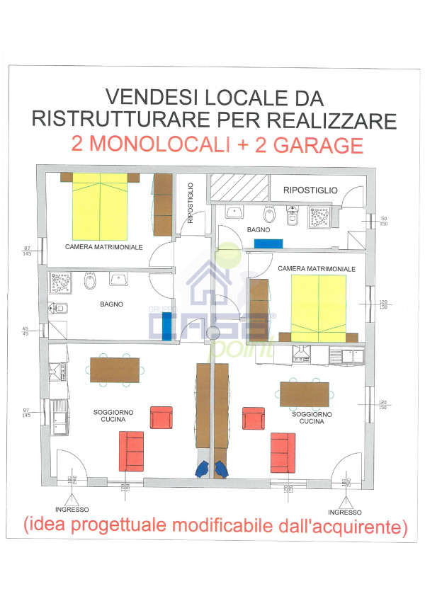 IDEALE PER INVESTIMENTO! TRILOCALE CON DOPPIO BOX