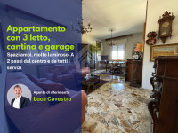 Appartamento con 3 camere da letto, Cantina e Garage