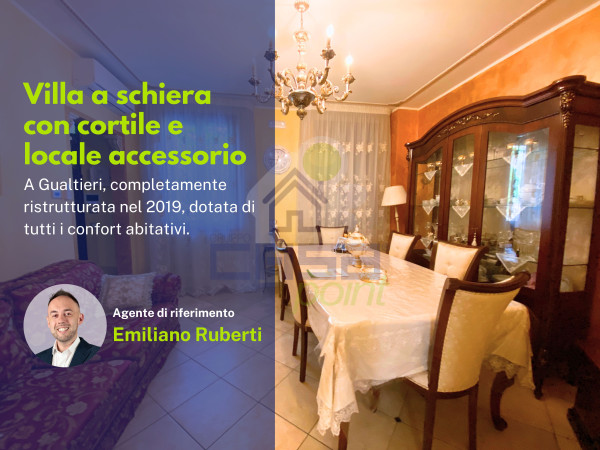 Villa a schiera con Cortile e locale accessorio