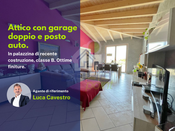 splendido Attico con Terrazza, Garage doppio e posto Auto