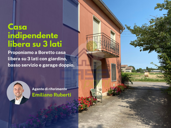 Casa indipendente da ristrutturare, a due passi dal centro di Boretto