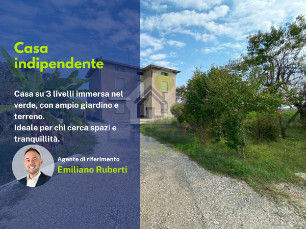 CASA INDIPENDENTE CON GRANDE LOTTO DI ERRENO