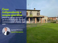 Casa indipendente immersa nel verde e nella tranquillità