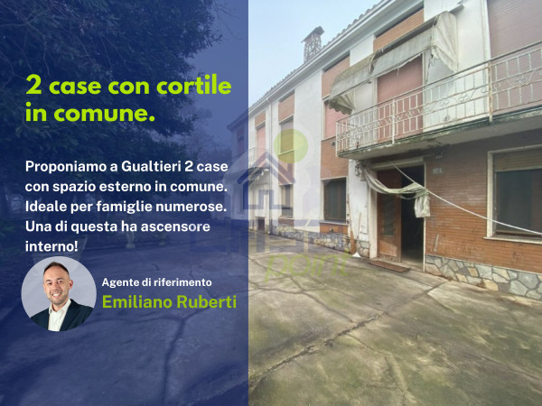 Ampia casa con giardino e due garage