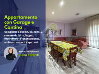 Appartamento trilocale - luminoso, funzionale, con Garage e Cantina