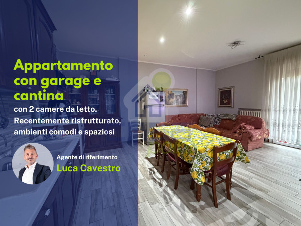 Appartamento trilocale - luminoso, funzionale, con Garage e Cantina