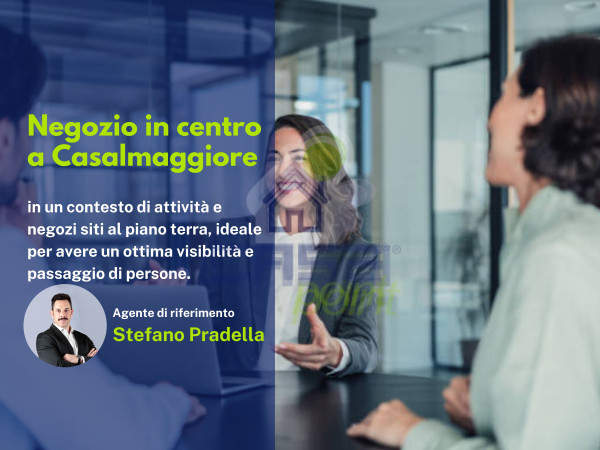 NEGOZIO IN CENTRO A CASALMAGGIORE