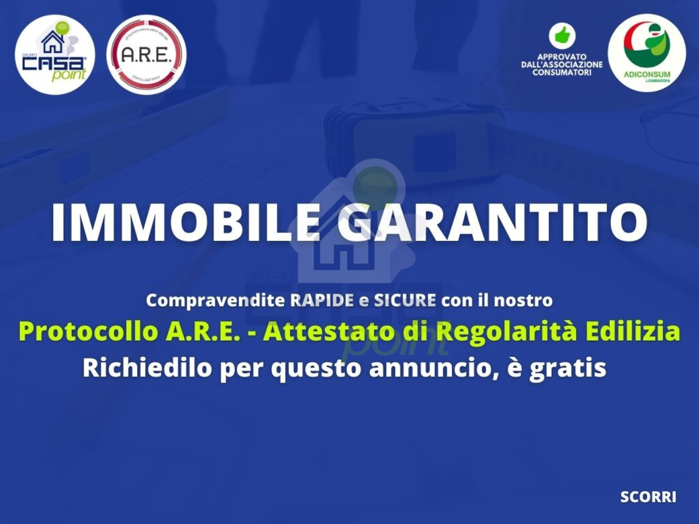 IMMOBILE GARANTITO