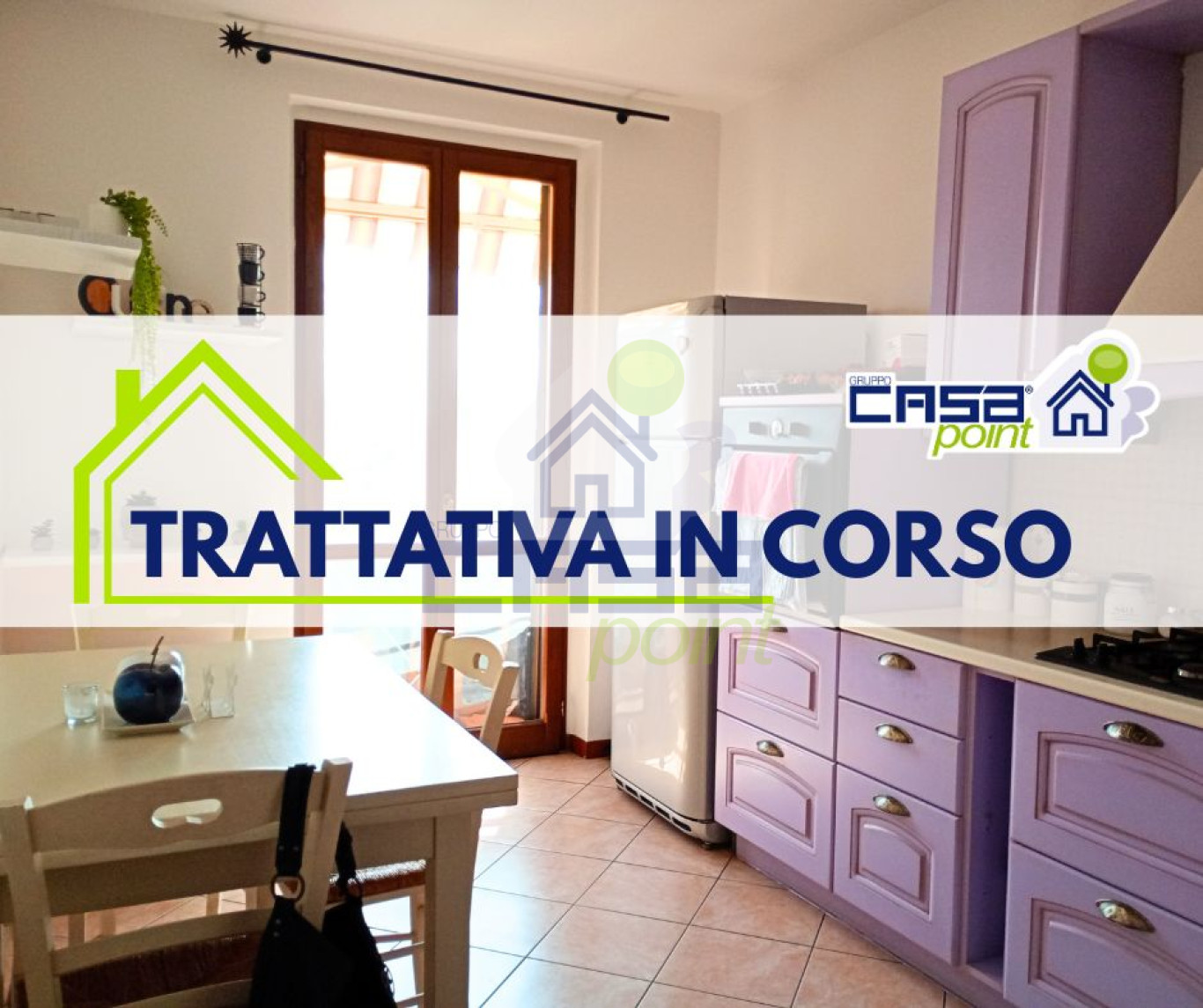 Appartamento Bilocale con balconi ed autorimessa