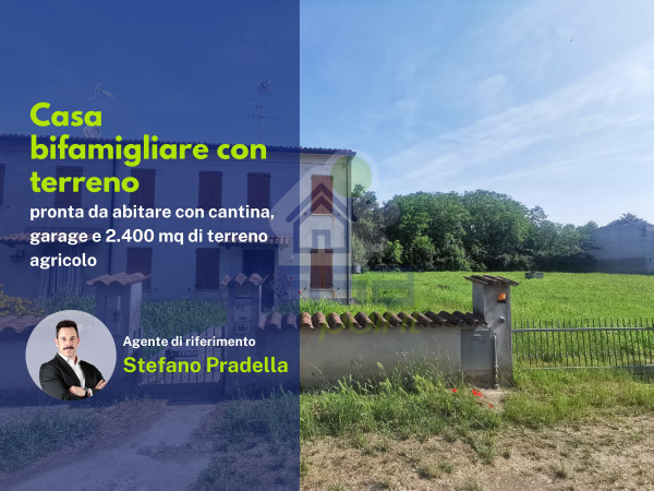 CASA BIFAMIGLIARE CON ANNESSO TERRENO