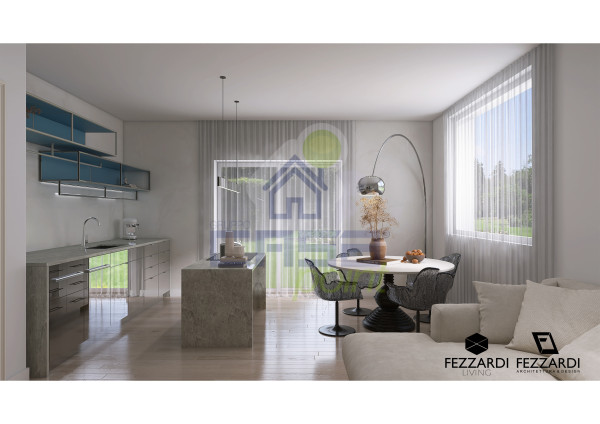 Nuovo trilocale con giardino