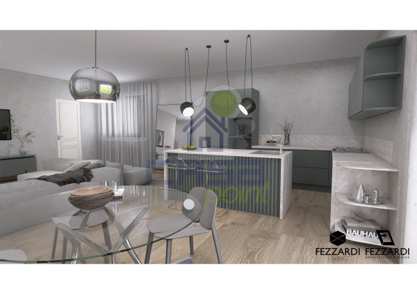 Nuovo trilocale con terrazza di 90 mq