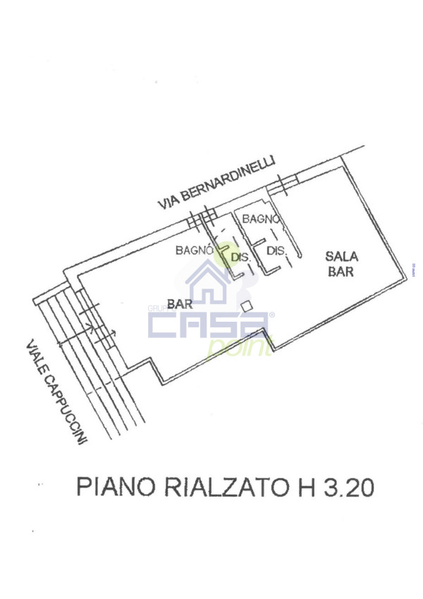 LOCALE COMMERCIALE con CANTINA