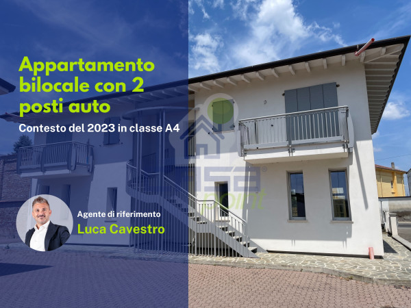 Appartamento bilocale con 2 posti auto - Classe A4