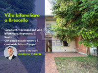 Villa bifamiliare con ampio spazio esterno