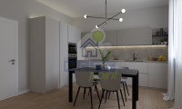 cucina con tavolo grande 01