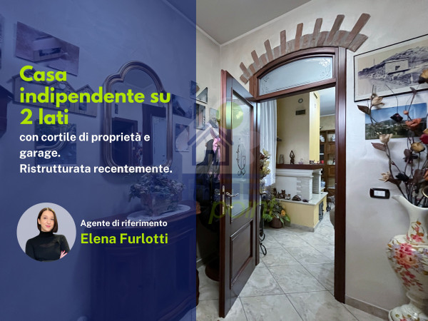 Casa indipendente su due lati, con Cortile di proprietà e Garage