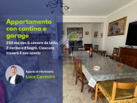 ampio Appartamento in pieno centro (250 mq) con Garage e Cantina
