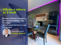 VILLETTA A SCHIERA CON FOTOVOLTAICO E 2 GARAGE