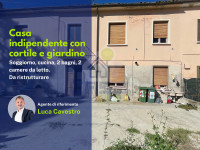 Casa indipendente con cortile
