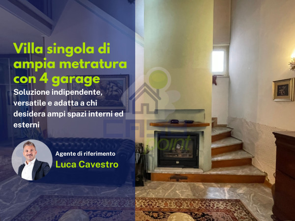 Villa singola di ampia metratura con capannoncino