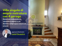 Villa singola di ampia metratura con capannoncino