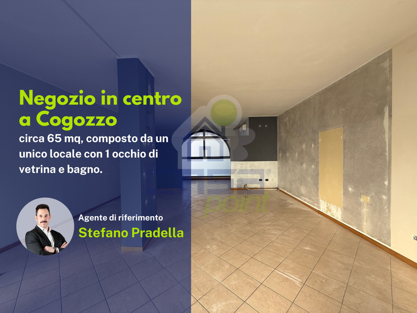 NEGOZIO IN CENTRO A COGOZZO