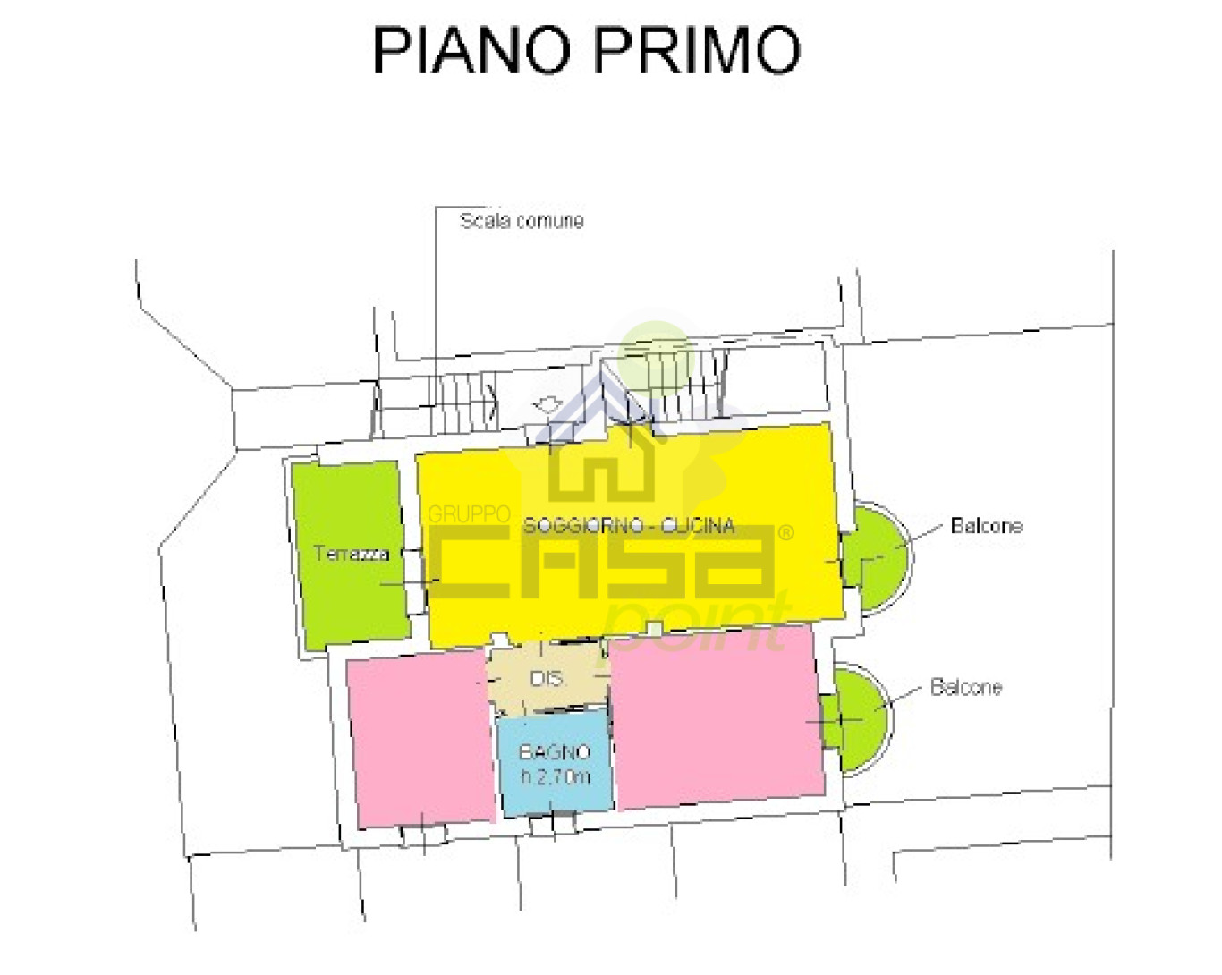 PLANIMETRIA PIANO PRIMO