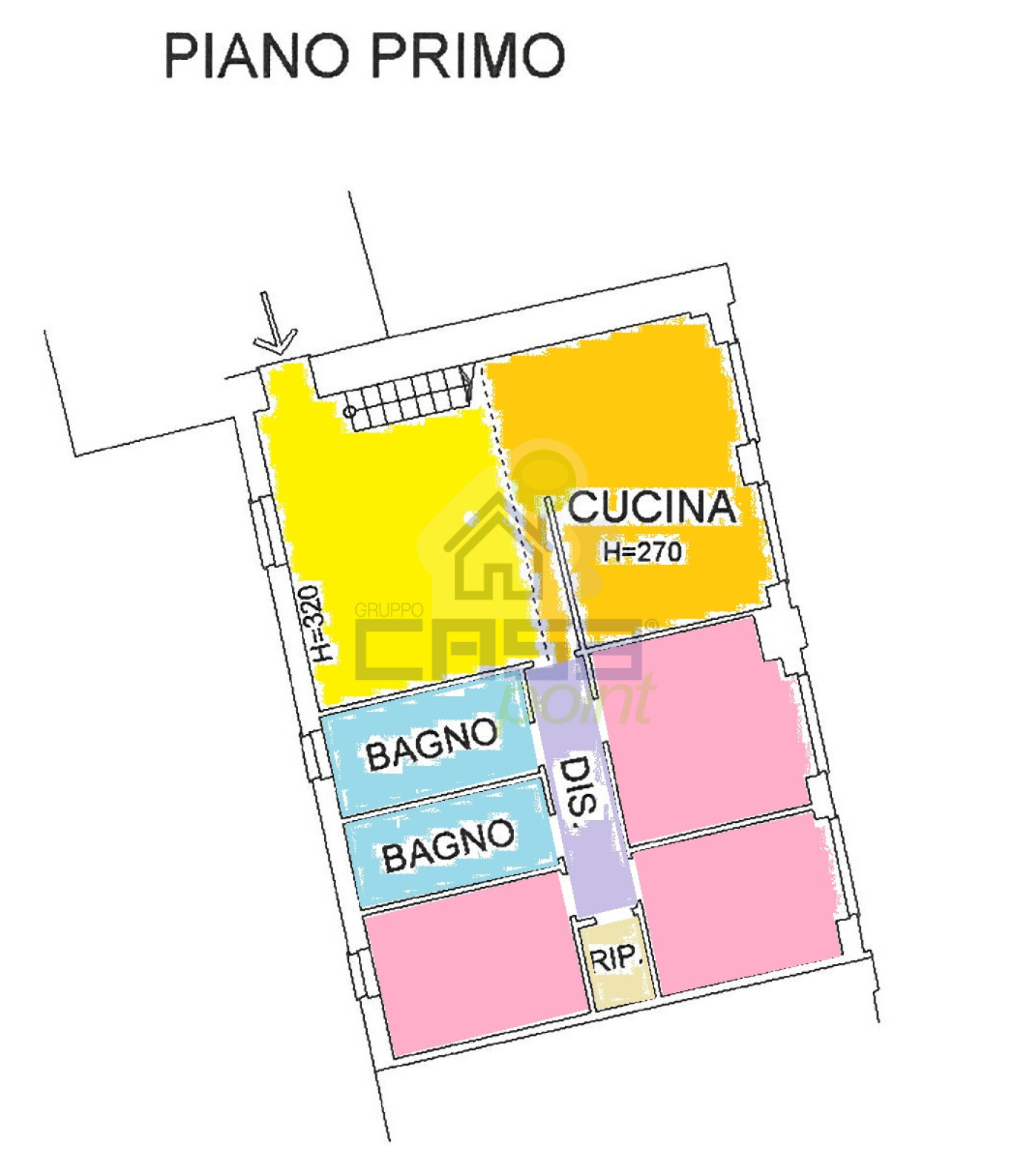 PLANIMETRIA PIANO PRIMO