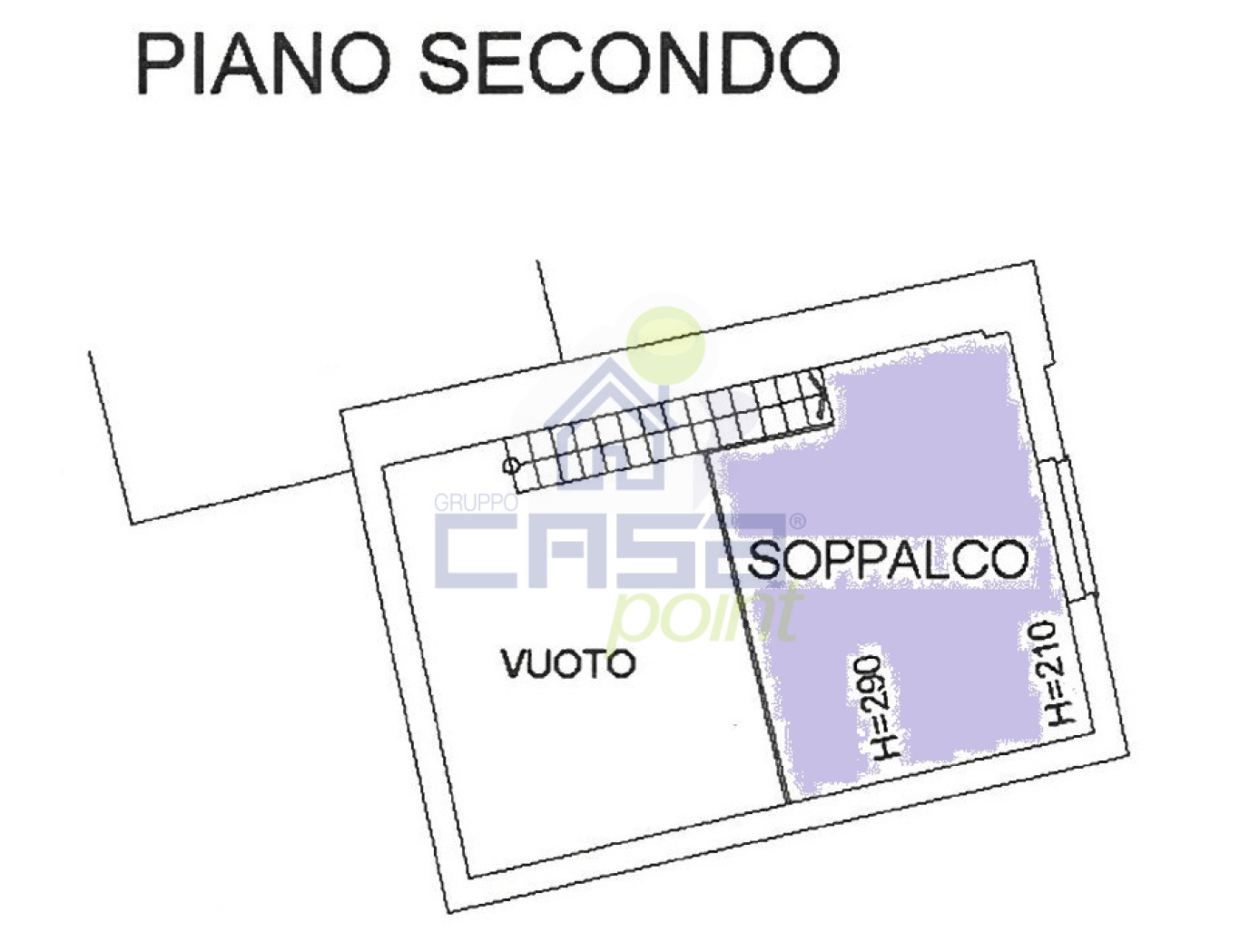 PLANIMETRIA PIANO SECONDO