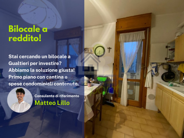 Bilocale a reddito in zona tranquilla con cantina