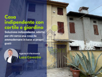 Casa indipendente con Cortile e Giardino di 150 mq, vicino al centro