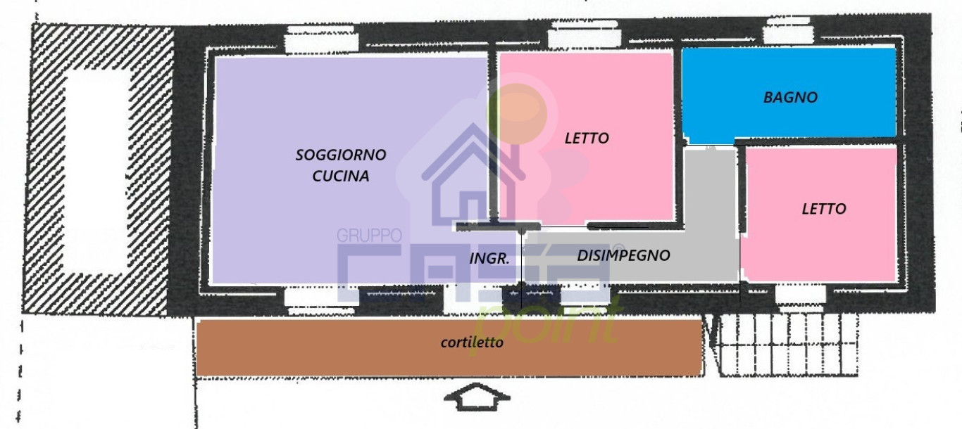 APPARTAMENTO AL PIANO TERRA