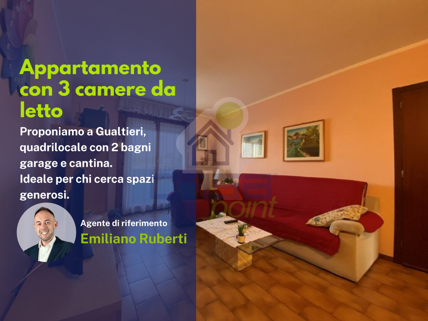 Quadrilocale a Gualtieri